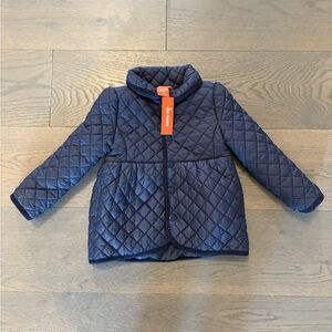 Joe Fresh girls navy waffle spring/fall jacket 3T NWT ret $55